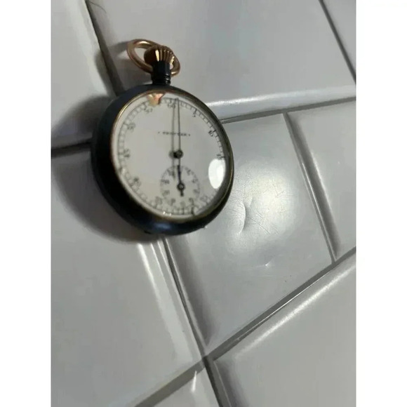 Vintage Trotter Pocket Watch Timer Time Piece clock - Picture 8 of 12